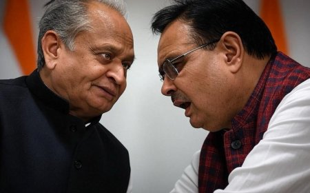 ट्विटर पर छिड़ी सियासी जंग: सीएम भजनलाल और पूर्व सीएम अशोक गहलोत आमने-सामने