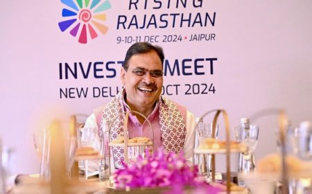"राइजिंग राजस्थान इम्पैक्ट 1.0: निवेशकों की अनदेखी पर भजनलाल शर्मा की दो टूक, 'फोन नहीं उठाने वालों की बनेगी लिस्ट'"
