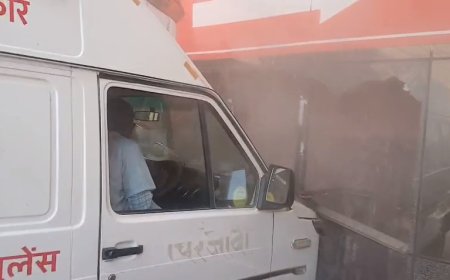 बायतु हादसे के बाद जोधपुर में नया संकट: पुलिस वाहन दुर्घटना के घायलों को ले जा रही एंबुलेंस भी टकराई, मचा हड़कंप