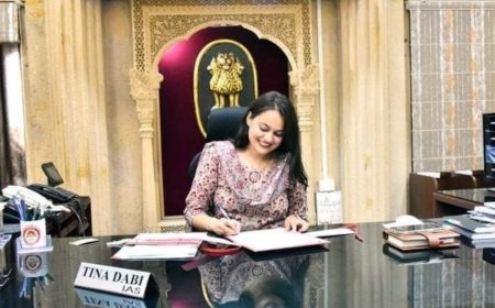 "बाड़मेर की नई उड़ान: पंचायतों का रिकॉर्ड तोड़ कारवां और टीना डाबी का मास्टरप्लान"