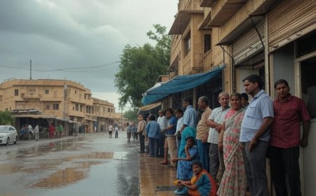 राजस्थान में मौसम का मिजाज बदला: आंधी-बारिश ने दी गर्मी से राहत, कई जिलों में ऑरेंज और येलो अलर्ट