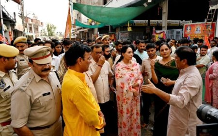 उपमुख्यमंत्री दिया कुमारी ने मंदिर में उठाया ऐसा कदम, अब चारों तरफ हो रही चर्चाएं...!