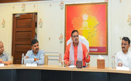 "ऑपरेशन सिंदूर : सीएम भजनलाल की सर्वदलीय बैठक, राजस्थान में हाई अलर्ट"