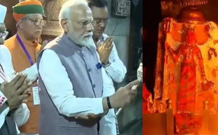 "पीएम मोदी का बीकानेर दौरा: 26,000 करोड़ की परियोजनाओं का उद्घाटन, देशनोक स्टेशन को नया रूप और आस्था-विकास का संगम"