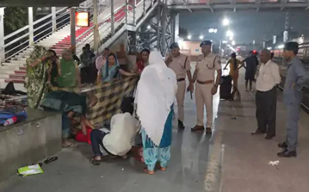 भरतपुर रेलवे स्टेशन पर RPF की तत्परता, लेबर पेन से कराह रही महिला की कराई डिलीवरी