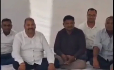 जोधपुर में ठेकेदारों का धरना प्रदर्शन: बकाया भुगतान और टूटी उम्मीदों के खिलाफ पीडब्ल्यूडी ऑफिस के बाहर धरना