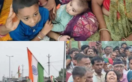 राजस्थान: शहीद पवन प्रजापति का खेरखेड़ा में अंतिम संस्कार, 5 साल के बेटे ने दी पिता को अग्नि