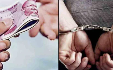 "भरतपुर में ACB की बड़ी कार्रवाई: विद्युत विभाग का XEN  रिश्वत लेते रंगे हाथ पकड़ा गया"