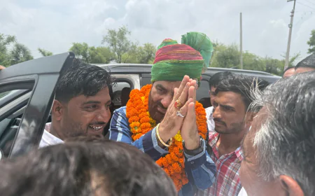 हनुमान बेनीवाल की हुंकार: नागौर में रेलवे लाइन, कानून व्यवस्था और बजरी माफिया पर आक्रोश