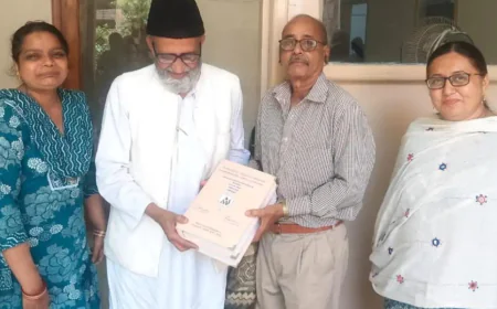 "73 की उम्र में हनुमान सिंह इंदा ने PHD कर साबित किया, शिक्षा प्राप्त करने की कोई उम्र नहीं"