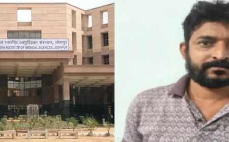 जोधपुर में AIIMS  रेजिडेंट डॉक्टर से मारपीट,जल्द एक्स-रे का दबाव बनाना पड़ा भारी, आरोपी गिरफ्तार