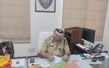 जोधपुर के नए DCP विनीत कुमार बंसल ने किया पुलिस उपायुक्त पश्चिम का पदभार ग्रहण....