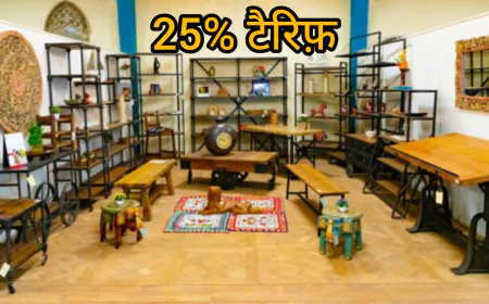 अमेरिका के 25% टैरिफ से जोधपुर के हैंडीक्राफ्ट निर्यात पर संकट के बादल, 2500 करोड़ का व्यापार खतरे में.....