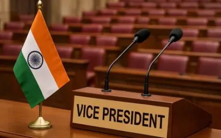 चुनाव आयोग ने की उपराष्ट्रपति चुनाव की घोषणा: 9 सितंबर को होगा मतदान, उसी दिन आएगा परिणाम,आख़िर कौन बनेगा देश का अगला VP?