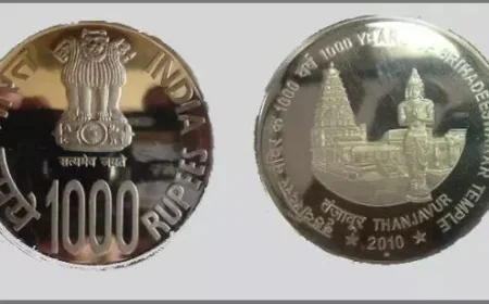 भारत सरकार ने जारी किए ₹1000 और ₹100 के स्मारक सिक्के: सम्राट राजेंद्र चोल और आचार्य श्री महाप्रज्ञ को सम्मान