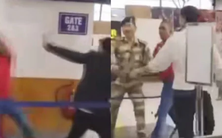 श्रीनगर हवाई अड्डे पर केबिन लगेज विवाद को लेकर सैन्य अधिकारी का स्पाइसजेट कर्मियों पर बेरहम हमला.