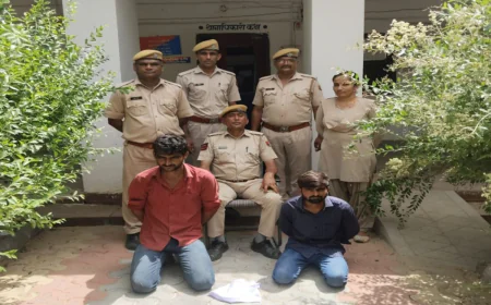 स्मैक तस्करी पर पुलिस की बड़ी कार्रवाई: 24.37 ग्राम स्मैक के साथ दो गिरफ्तार, बाइक जब्त