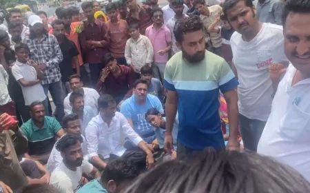जोधपुर में हिट एंड रन: 13 वर्षीय छात्र की मौत, परिजनों ने रोका CM का रास्ता, भजनलाल शर्मा ने बदला रूट