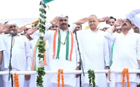 अशोक गहलोत ने उठाया वोटर लिस्ट का मुद्दा, लोकतंत्र पर जताई चिंता