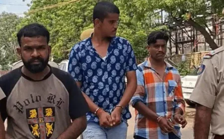 "उदय मंदिर थाना क्षेत्र" में हाल ही में हुई फायरिंग के बाद पुलिस की सख्त कार्रवाई में तीनों आरोपी अजमेर से धराए.
