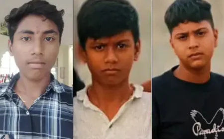 तीन बच्चों के लापता होने से हड़कंप, पुलिस ने शुरू की तलाश