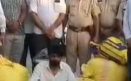 जोधपुर पुलिस की बड़ी कार्रवाई: लग्जरी कार से 142 किलो डोडा पोस्त बरामद कर, एक तस्कर गिरफ्तार.