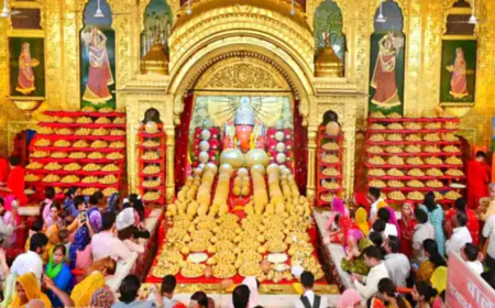 सवा लाख मोदकों की भव्य झांकी, 251-251 किलो के विशाल मोदकों का भोग, 9 दिन का उत्सव शुरू