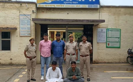 नशा तस्करी के खिलाफ पुलिस की बड़ी कार्रवाई, दो तस्कर गिरफ्तार, 2 किलो अफीम और ब्रेजा कार जब्त