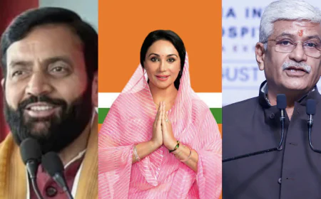 हरियाणा के मुख्यमंत्री,केंद्रीय मंत्री,उपमुख्यमंत्री  संसदीय कार्य मंत्री आज रहेंगे जोधपुर दौरे पर....