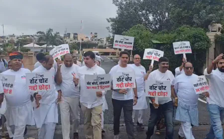 विधानसभा में पहले दिन हंगामा: कांग्रेस का 'वोट चोर' नारा, भाजपा का 'गाली बाज राहुल' पलटवार, खेजड़ी बचाओ की गूंज