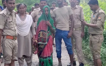अवैध प्रेम संबंध के चलते पत्नी ने भांजे के साथ मिलकर पति की हत्या की