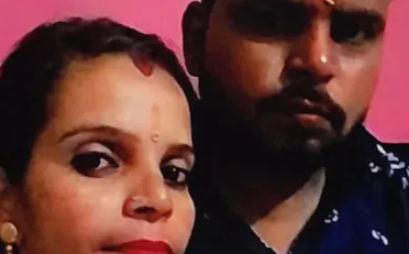 किराए के मकान में महिला की संदिग्ध मौत, पति लापता