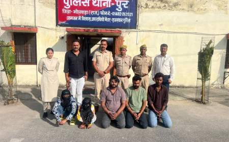 अश्लील फोटो वीडियो बनाकर मांगे 10 लाख,हनीट्रैप मामले में पुलिस ने 2 महिलाओं सहित 5 को पकड़ा