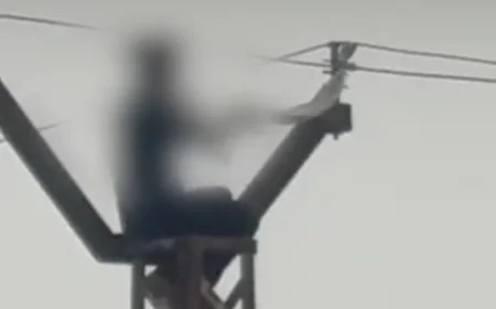 बहन की तलाश में छोटी बहन चढ़ी बिजली के खंभे पर डाला फंदा मंत्री जी को बुलाने की लगाई गुहार—प्रशासन ने काट दी गांव की बिजली