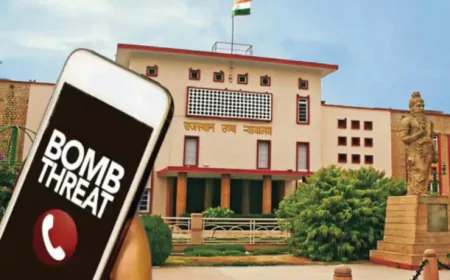 जयपुर हाईकोर्ट को बम से उड़ाने की धमकी: ईमेल में लिखा- हमारे पास इसके अलावा कोई चारा नहीं, जल्दी बिल्डिंग खाली करवाओ