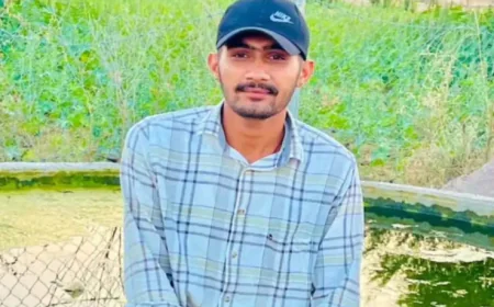 बहन के प्रैक्टिकल एग्जाम के लिए निकले भाई की ट्रैक्टर-ट्रॉली से कुचलकर दर्दनाक मौत, सड़क पर बिखरे नोट्स; बहन गंभीर घायल, सांचौर रेफर