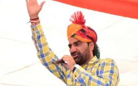 अंता विधानसभा उपचुनाव: हनुमान बेनीवाल की हेलीकॉप्टर से एंट्री से गरमाया माहौल, नरेश मीणा के समर्थन में मांगरोल में ऐतिहासिक सभा आज