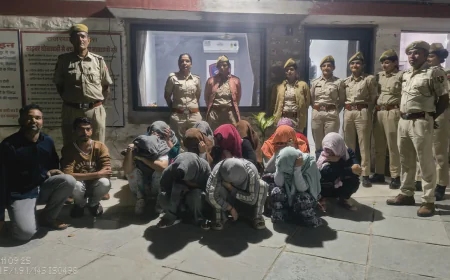 सरदारपुरा थाना क्षेत्र में स्पा सेंटर पर पुलिस की बड़ी कार्रवाई, विदेशी युवतियों से देह व्यापार का पर्दाफाश.