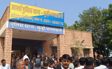 जोधपुर: वकील से धक्का-मुक्की के बाद SHO सस्पेंड, हाईकोर्ट ने पुलिसकर्मियों को सॉफ्ट स्किल ट्रेनिंग का आदेश दिया
