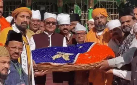 अजमेर उर्स: पीएम मोदी की चादर पेश होने की तैयारी, केंद्रीय मंत्री किरेन रिजिजू पहुंचे