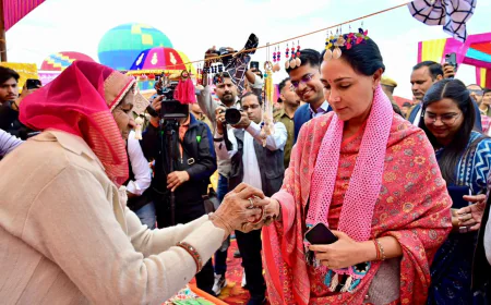 सांभर महोत्सव 2025 का भव्य शुभारंभ: उपमुख्यमंत्री दिया कुमारी ने किया उद्घाटन, सांभर उभर रहा ग्लोबल टूरिस्ट डेस्टिनेशन के रूप में