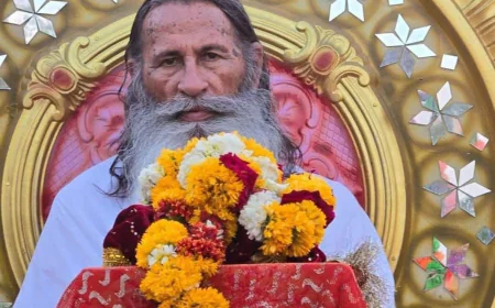 सद्गुरु श्री पांचाराम जी महाराज: शिक्षा और स्वास्थ्य सेवा में करोड़ों का उदार दान, भारत के प्रथम संत दाता के रूप में प्रसिद्ध