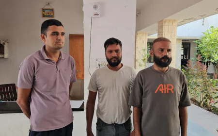 जोधपुर में अवैध हथियार सौदे का भंडाफोड़, पुलिस कांस्टेबल भी गिरफ्त में.