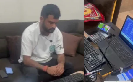 क्रिकेट सट्टे के अवैध नेटवर्क पर जोधपुर पुलिस की बड़ी कार्रवाई.