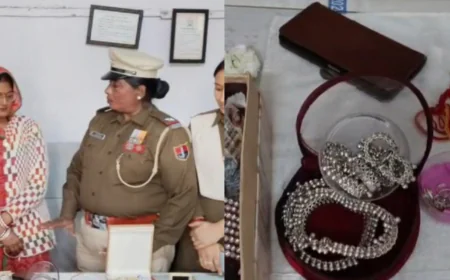 ट्रेन में छूटा लाखों के गहनों से भरा बैग, जीआरपी की तत्परता से यात्री को सुरक्षित मिला सामान.