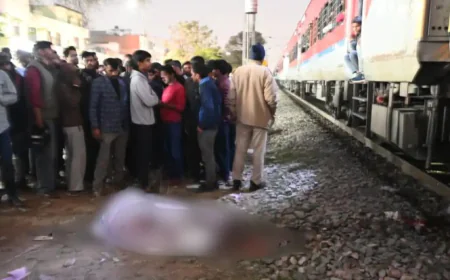 जयपुर में सस्पेंड लेक्चरर ने ट्रेन के आगे कूदकर दी जान: सुसाइड नोट में गंभीर आरोप - "मैं मरा नहीं हूं, पुलिस ने मेरी इरादतन हत्या की है"