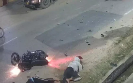 सीकर में भीषण बाइक टक्कर: युवक उछलकर दूर गिरा, जयपुर में इलाज के दौरान मौत; 2 साल पहले पिता की साइलेंट अटैक से हो चुकी थी मौत, घर का इकलौता कमाने वाला था