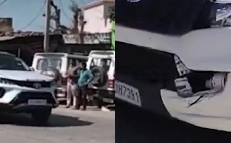 उपमुख्यमंत्री के काफिले से टकराई बेकाबू कार, टला  बड़ा हादसा !