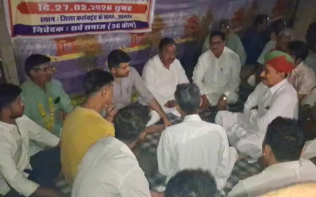 जालोर में गणपत सिंह हत्याकांड: 80 वर्षीय मां की भूख हड़ताल जारी, विधायक रविंद्र भाटी ने परिवार के सामने दी चक्का जाम की चेतावनी