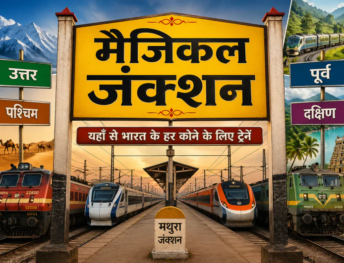 India Travel: एक ऐसा रेलवे स्टेशन, जहाँ से मिलती हैं देश के हर कोने की ट्रेन—जानिए “मैजिकल जंक्शन” का राज